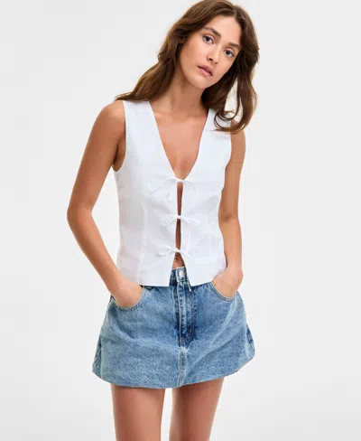 Steve Madden Aliza Top In White