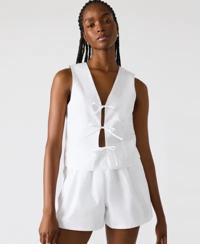 Steve Madden Aliza Top In White