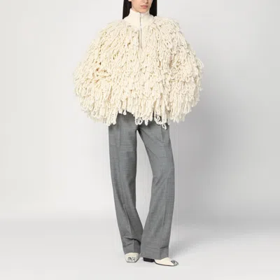 Stella Mccartney Fringe-detail Zip-up Jacket