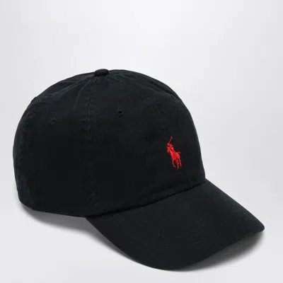 Polo Ralph Lauren Blue Baseball Cap With Logo Embroidery In Cotton Man