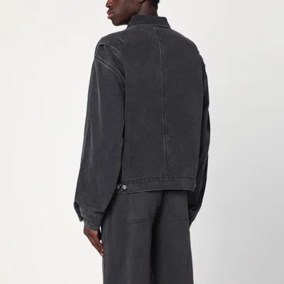 Basketcase Gallery Black Washed Denim Jacket