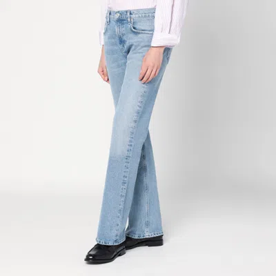 Citizens Of Humanity Florence Wide Straight In Scout In Light Vintage Indigo