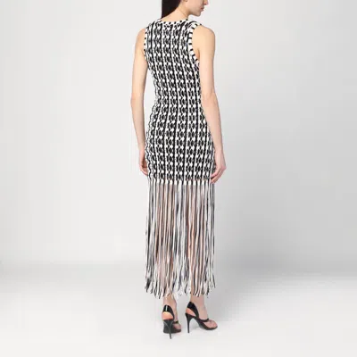 Simkhai Sonia Woven Fringe Tank Dress