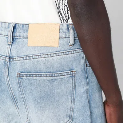 Basketcase Gallery Light Blue Washed Jeans With Rips