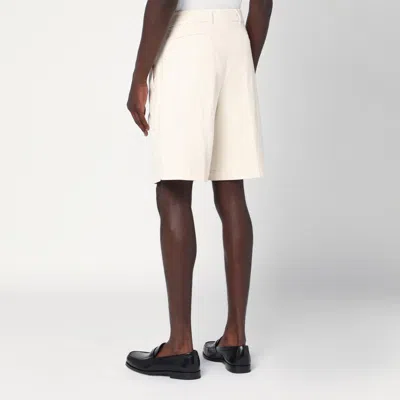 Brunello Cucinelli Cotton Bermuda Shorts Bermuda And Short White