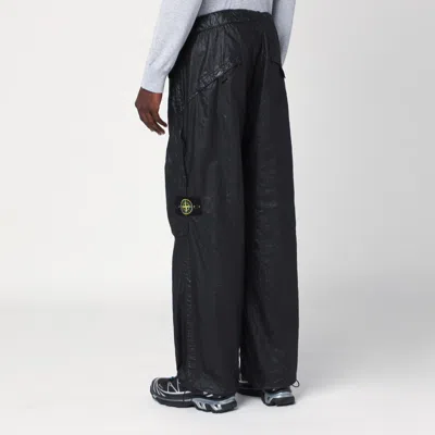 Stone Island Black Nylon Pants