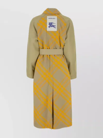 Burberry Women Two-tone Cotton Reversible Bradford Trench Coat In Multi
