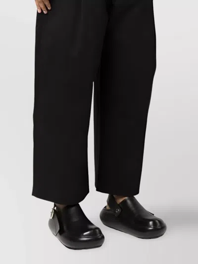 Studio Nicholson Wide Leg Cotton Trousers