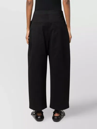 Studio Nicholson Wide Leg Cotton Trousers