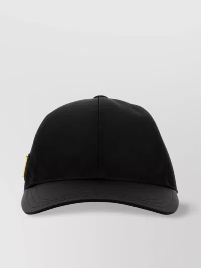 Prada Curved Brim Hat For Stylish Hair