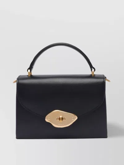 Mulberry Structured Top Handle Tote Bag