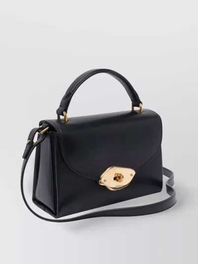 Mulberry Structured Top Handle Tote Bag