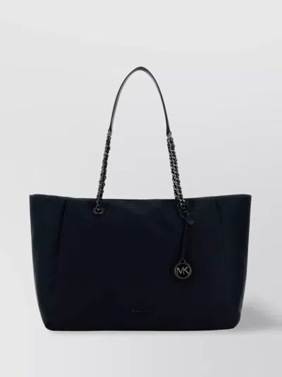 Michael Kors Large Georgia Shopping Bag With Chain And Double Handles