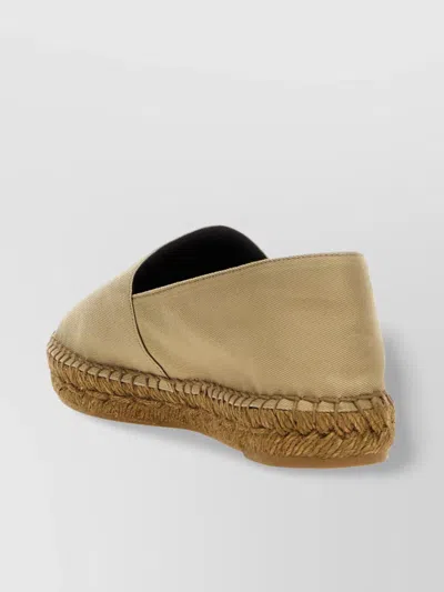 Saint Laurent Cotton Ysl Slip-on Espadrilles
