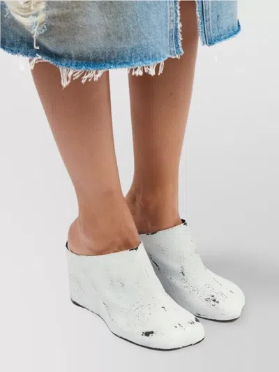 Mm6 Maison Margiela Mm6 By Maison Margiela Leather Mules