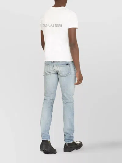 Saint Laurent Reverse Logo T-shirt