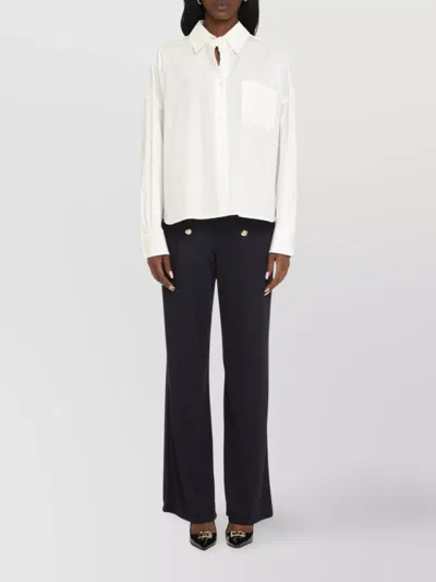 Weekend Max Mara Collared Shirt With Pocket And Long Sleeves