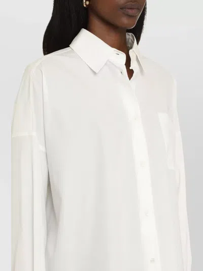 Weekend Max Mara Collared Shirt With Pocket And Long Sleeves