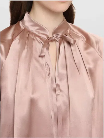 Max Mara Tamigi Silk Blouse With Bow