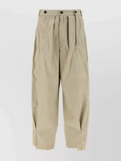 Dsquared2 Tailored Pleated Trousers With Button Detailing