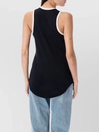 Balmain Women's Beauty Print Jersey & Muslin Top