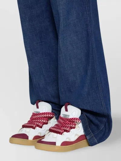 Lanvin Low Top Sneakers Chunky Sole In Multi