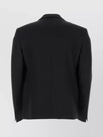 Random Identities Polyester Blazer With Chest And Front Pockets