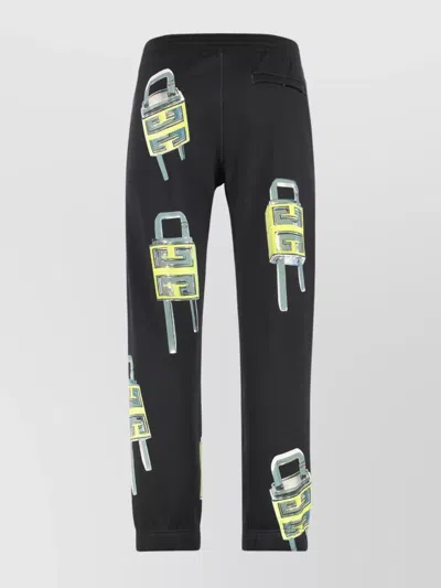 Givenchy Cotton Track-pants In Black