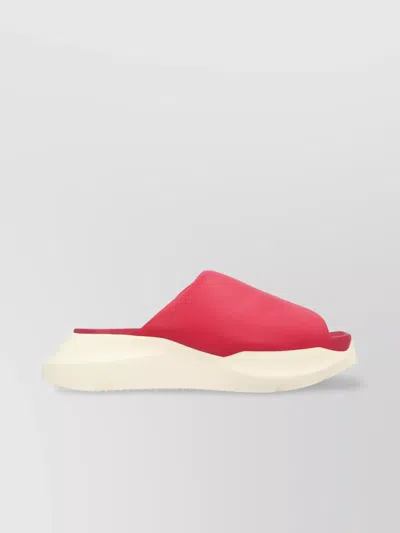 Rick Owens Thick Sole Slippers In White