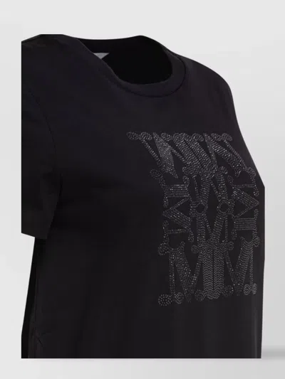 Max Mara Taverna Logo T-shirt Black