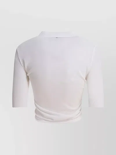 Sportmax Woman Sweater White Size L Cotton