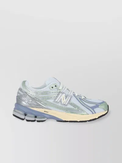 New Balance Blue Low Top Sneaker With Logo Patch On Tongue And Side And Perforated Panels In Tech Fabric Unisex