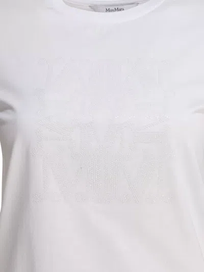 Max Mara Logo-embroidered Cotton T-shirt