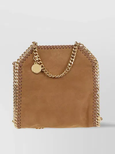 Stella Mccartney Structured Crossbody Bag With Unique Chain Detail