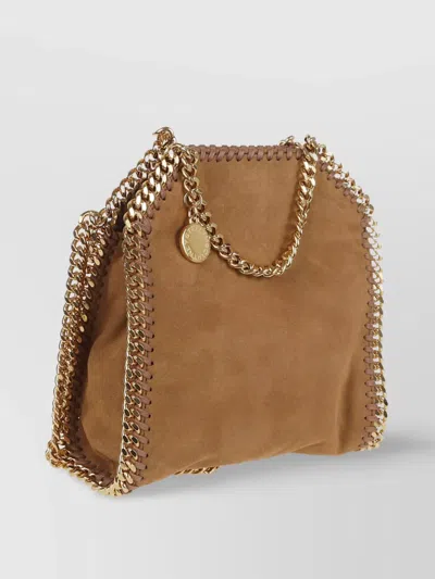 Stella Mccartney Structured Crossbody Bag With Unique Chain Detail