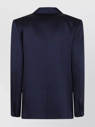 Simkhai Double-breasted Blazer With Sharp Lapels