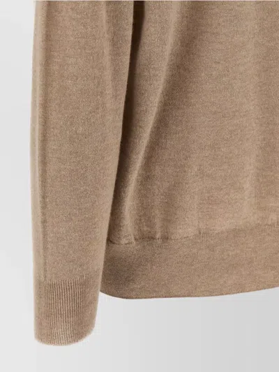 The Row "jairo" Soft Texture V-neck Sweater