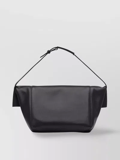 Max Mara Rectangular Shape Crossbody Bags With Adjustable Strap In Black