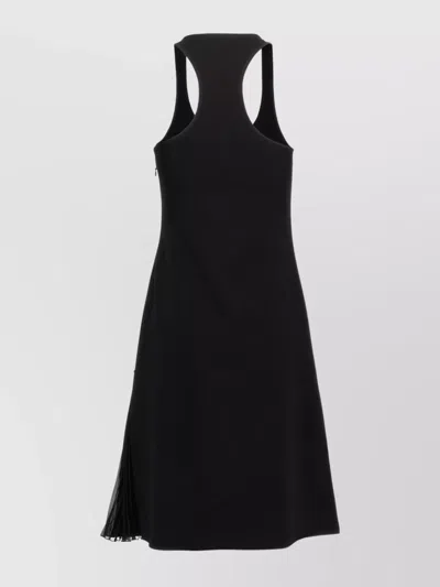 Courrèges Courreges Women 'infinty Pleats A-line' Dress In Black