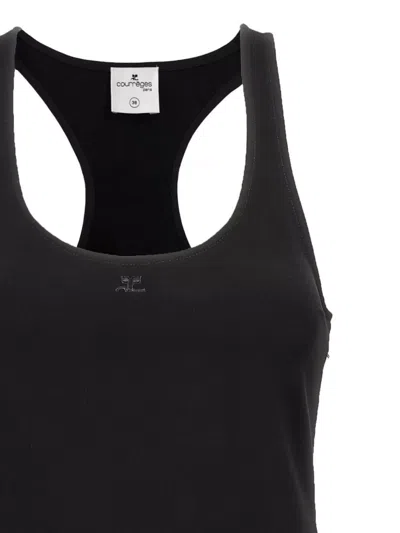 Courrèges Courreges Women 'infinty Pleats A-line' Dress In Black