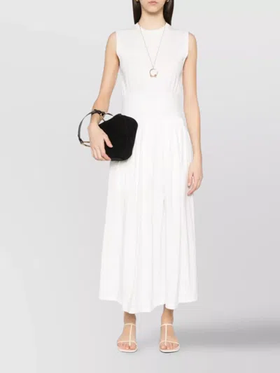 Totême Sleeveless Cotton Long Dress