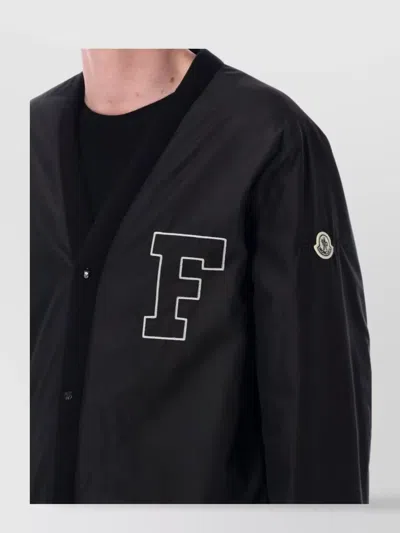 Moncler Genius Moncler X Fragment Hiroshi Fujiwara Anise Short Down Jacket In Black