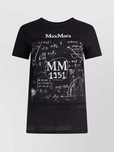 Max Mara Woman Black T-shirts & Tank Tops