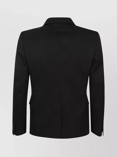 Comme Des Garçons Tailored Single-breasted Jacket Back Vent