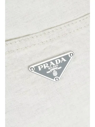 Prada Denim Trousers With Pockets And Loops