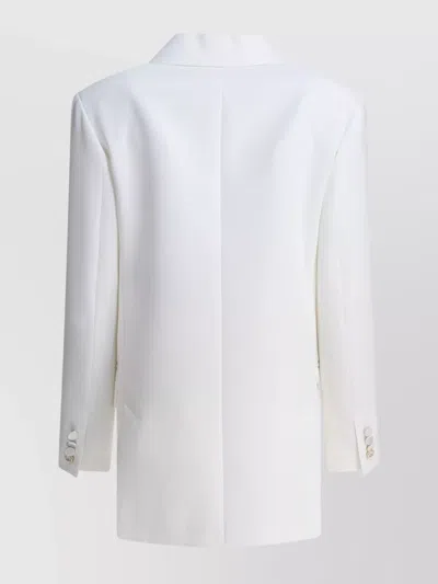 Max Mara Tailored Jackets With Notched Lapels And Flap Pockets