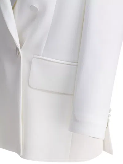 Max Mara Tailored Jackets With Notched Lapels And Flap Pockets