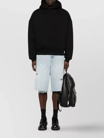 Fear Of God Cotton Eternal Sweatshirt With Embossed Logo In Black