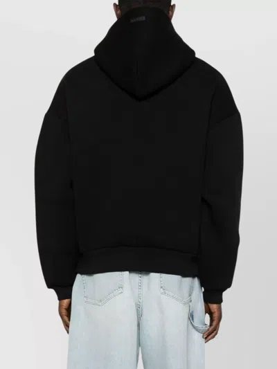 Fear Of God Cotton Eternal Sweatshirt With Embossed Logo In Black