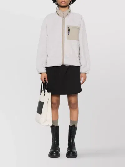 Patagonia Casual Jacket With Chest Pocket And High Collar